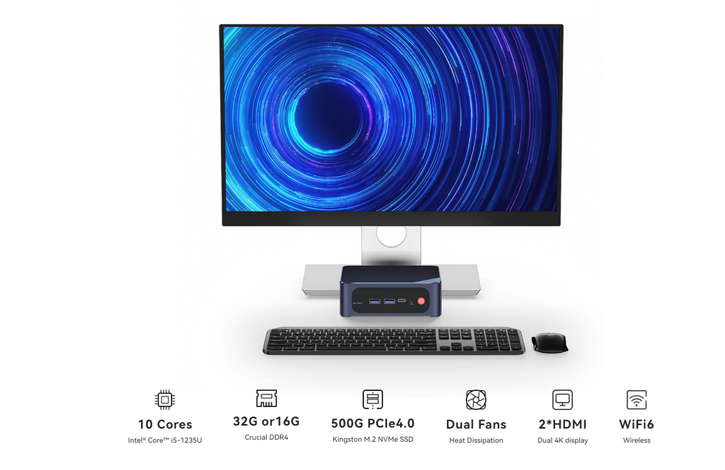 Beelink SEi12 Equipped with 12th Gen Intel Core i5-1235U Processor Pre-order