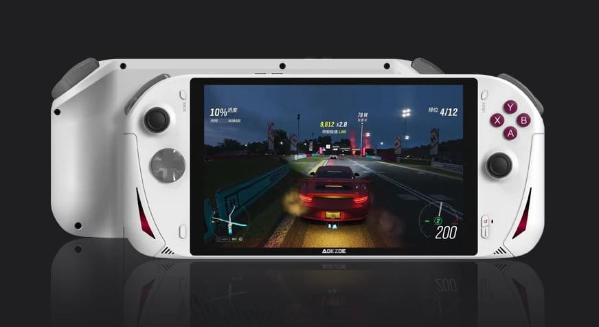 AOKZOE A1 Handheld-Spielkonsole auf der Crowdfunding-Plattform Kickstarter zu einem Startpreis von 899 US-Dollar eingeführt