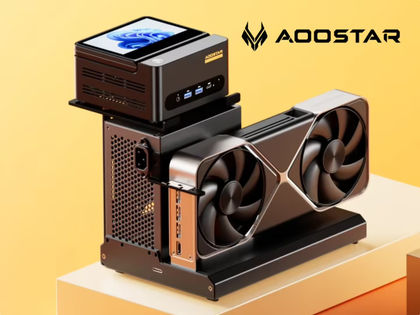 AOOSTAR Announces EG01 Graphics Card Dock with Dual Thunderbolt 5 and OCuLink Interfaces