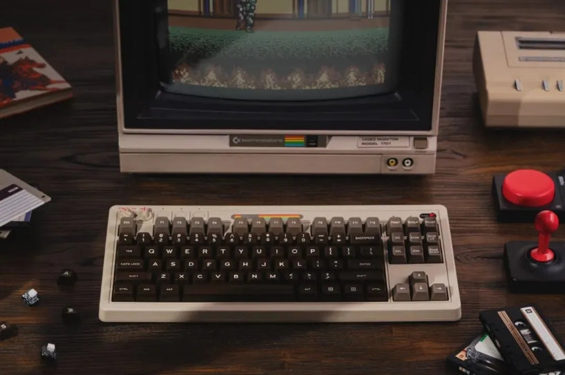 8Bitdo Releases Retro87 C64 Mechanical Keyboard - A Nostalgic Tribute to Classic Design