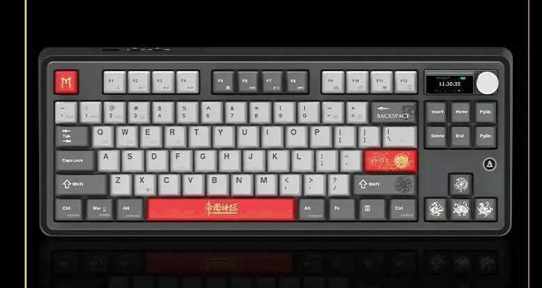 AJAZZ Launches AK870 Three-Mode Mechanical Keyboard in Collaboration with Myth of Empires