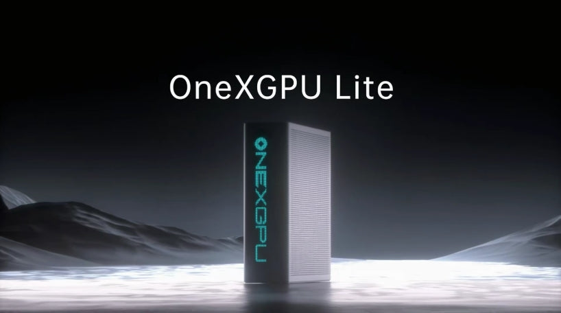 OnexPlayer kündigt ONEXGPU Lite mit Radeon RX 7600M XT und Thunderbolt 5 an