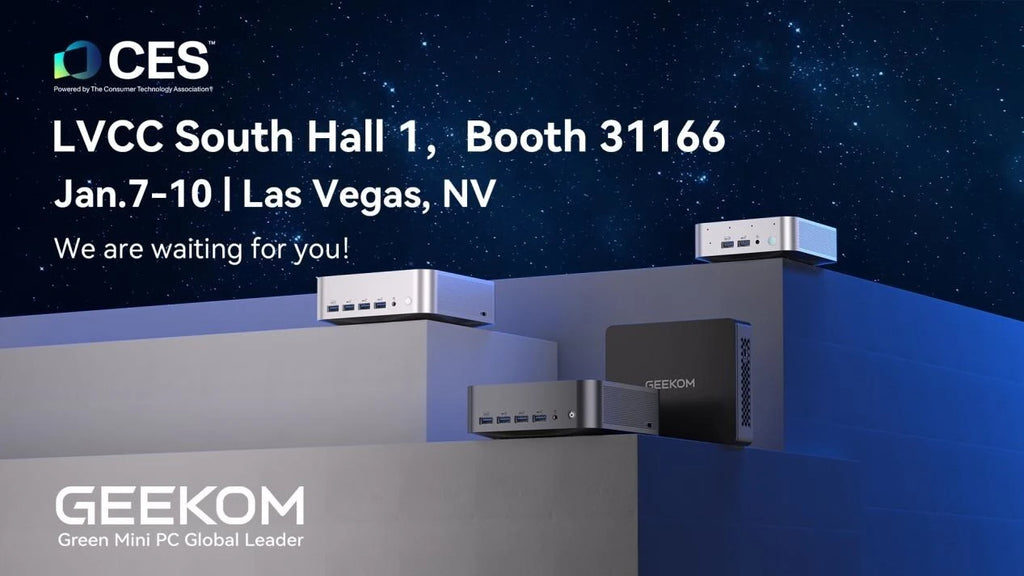 GEEKOM Unveils Innovative Mini PC Lineup Ahead of CES 2025