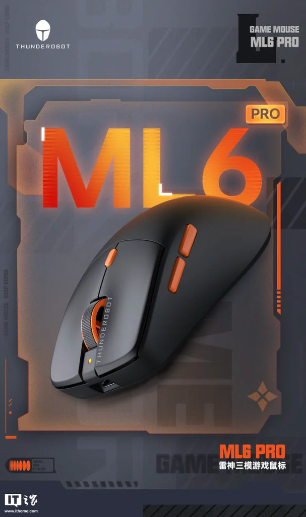 Thunderobot Announces ML6 PRO 8K Competitive Version Mouse, Launching March 17