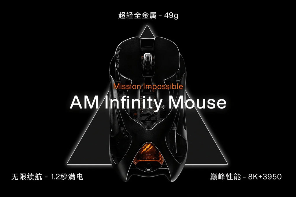 Angry Miao Officially Launches AM Infinity Mouse: A Revolutionary Take on Wireless Gaming Mice