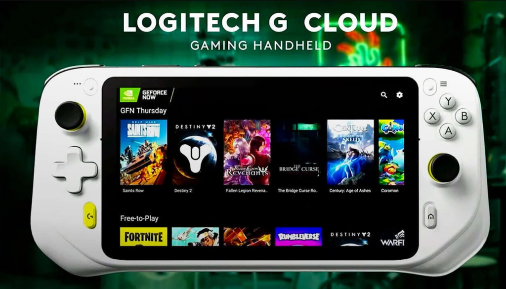 Tencent x Logitech G Cloud Portable Console Launched - Enjoy Next-Gen Games Through The Cloud