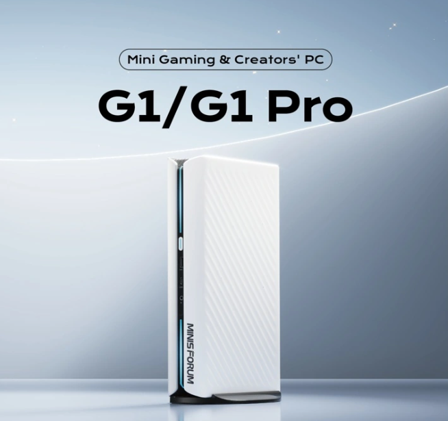MINISFORUM G1 und G1 Pro Gaming-Mini-PCs erscheinen nach der Japan IT Week im Herbst 2025