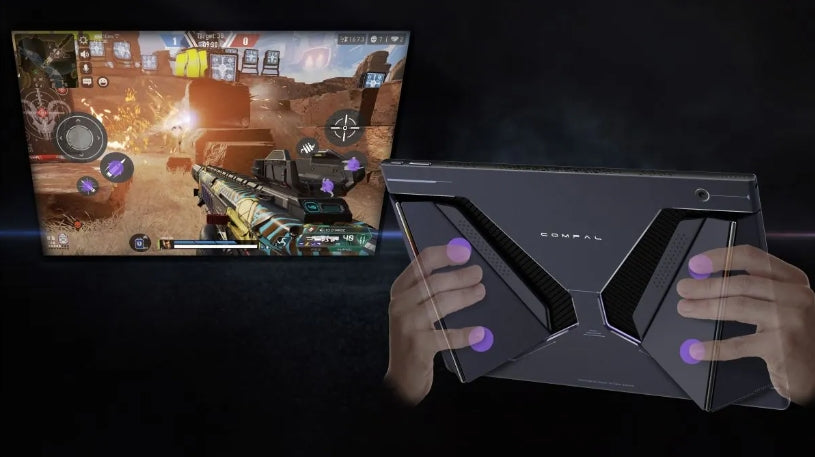 Compal’s Innovative Tablet Rover Play comes with Integrated Game Controller