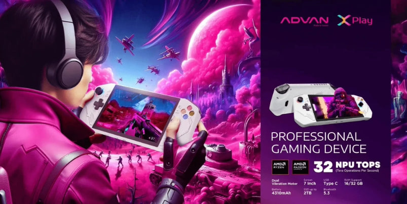 ADVAN bringt leistungsstarke Handheld-Spielkonsole XPLAY auf den Markt