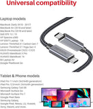 MINIXPC USB C to USB C 3.2 Cable (4.92ft1=1.5m/100W/20Gbps), USB C 3.2 Gen 2×2 Cable for HDR Video Output, PD Fast Charging Compatible with MacBook Air Pro Yoga 27 Dell LG 4K 2K Type C Display Monitor