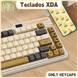 140 keys PBT Keycaps XDA Profile ISO layout Spanish Russian Japanese Korean French Key caps For Cherry MX Mechanical Keyboard
