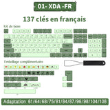 140 keys PBT Keycaps XDA Profile ISO layout Spanish Russian Japanese Korean French Key caps For Cherry MX Mechanical Keyboard