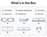 Rokid AI Glasses with Display Camera Translation for iOS Android Phone