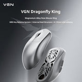 VGN Dragonfly King Kabellose Gaming-Maus aus Magnesiumlegierung PAW3950 Dual 8K 