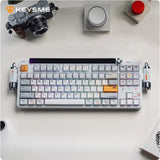 KEYSME Lunar01 Mechanical Keyboard Wireless 2.4G Bluetooth Gpro3.0 Linear Switch