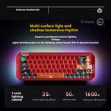 MelGeek Evangelion Centauri 60 EVA-02 Asuka Limited Edition Gaming Mechanical Keyboard