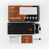 EPOMAKER TH80 V2 PRO Wireless Mechanical Keyboard with Screen