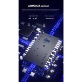 NINJUTSO TEN AIR Kabellose Maus Dual-Modus 8k Leichtgewicht Ergonomisch 