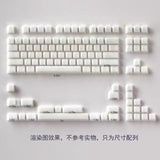White Jade Keycaps Aifei Keycaps ATK68 Keycaps Wooting Keycaps Translucent Keycaps