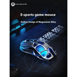 Gravastar X/X Pro Kabellose Gaming-Maus Magnesium Hohl PAW3950 8K Bluetooth 2.4G 