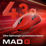 Madlions Mad G Series Wireless Mouse 8k Paw3395 43g