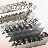 New Lofree Block Wireless Mechanical Gamer Keyboard Retro 98keys 3 Mode Gasket Keyboard Hot-Swap Block Gaming Keyboard Laptop PC