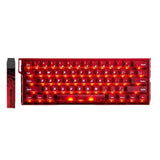 Madlions MAD Light 60 HE Mechanische Tastatur, CNC-gefrästes Aluminium-Hohlgehäuse, dynamischer Magnetschalter 