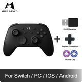 MOBAPAD N1S / N1 HD 2,4G Kabelloser Gamecontroller mit Hall-Effekt-Joystick für Nintendo Switch, PC, Android und iOS 