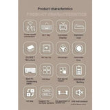 Cidoo Abm066 Mechanical Keyboard Alice 3mode Bluetooth Wireless Customized Keyboard Gasket Ergonomics