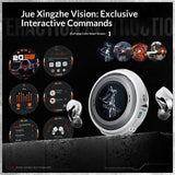 SONGX Ling Cage Collaboration Touch Screen Bluetooth Earphones ANC Active Noise Cancelling