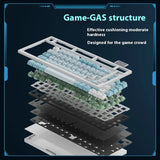 ATK VXE V75PRO Bluetooth three-mode mechanical keyboard hot-swappable aluminum alloy 81-key e-sports