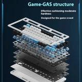 ATK VXE V75X/K Bluetooth three-mode full-key hot-swappable, RGB backlight mechanical keyboard