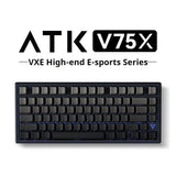 ATK VXE V75X/K Bluetooth three-mode full-key hot-swappable, RGB backlight mechanical keyboard