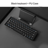 B.O.W  Mini Keyboard Bluetooth Connected to Tablets / Phone  iOS Windows Android System Support Pocket Size Folded Style