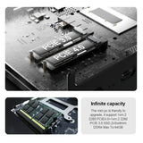 GTBOX  IT12-F Fanless Mini PC  Intel  Core 12 Gen i5 1235U i7 1255U Dual LAN 4K Output Supoort Windows 11 Industrial Computer
