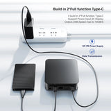 GTBOX T9 Mini PC Intel N150/N100 WIFI5 Windows 11 Ultra Small Pocket Computer Dual SSD Full Function Type-C 4K 60Hz RGB