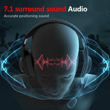 Edifier G2 II Gamer Headphones USB Wired 50mm Driver 7.1 Surround Sound RGB Light Noise Cancelling Microphone