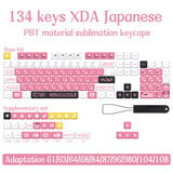 Eva Theme Japanese Animation Personalized Keycaps  XDA Profile  PBT Dye Sublimation KeyCap For GMK MX Switch Mechanical Keyboard