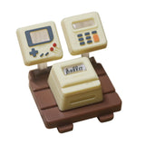 K-04 Keyboard Keycaps 3 in 1 Replacement for Mechanical Keyboard Keycap Retro Game Console Keycaps Cute Transparent Key Cap Suit