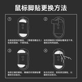 Wanling Wlmouse Beast Mouse Feet Skates Stickers Mouse Glass Feet Pad Glides Replacement For Wlmouse Flower Beast series