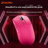 DAREU AE6 Gaming Mouse Tri-mode Wireless Paw3950 Nordic 52840 Chip 8k Lightweight Ergonomics