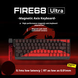 Madlions Fire68 Pro/Ultra Mechanische Tastatur mit magnetischen Schaltern 