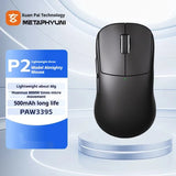 METAPHYUNI P2 Lite Pro Maus 3-Modus Leichte Esports Gaming Maus Paw3395 