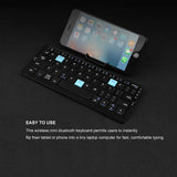 BOW Mini Faltbare Bluetooth-Tastatur 