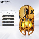 Gravastar X/X Pro Kabellose Gaming-Maus Magnesium Hohl PAW3950 8K Bluetooth 2.4G 