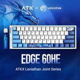 ATK LEV Edge 60 Co Branded Wired Mechanical Keyboard E-Sports Magnetic Switch 8k Aluminium Alloy Low Latency
