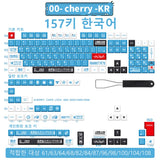 Spanish/French/German/Japanese/Korean/Russian Anime customized Keycaps Cherry Profile Keycap ISO layout for Mechanical Keyboard