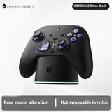 Thunderobot G80 Ultimate Gamepad Kabelgebunden/2,4 GHz/Bluetooth Tri-Mode für NS Quad Motor Hall Joystick Gaming Controller 