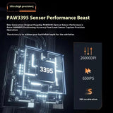 METAPHYUNI P2 Lite Pro Maus 3-Modus Leichte Esports Gaming Maus Paw3395 