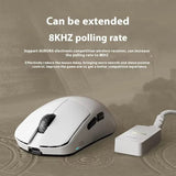 Lamzu MAYA X Kabellose Gaming-Maus PAW3950 Nordic52840 8K Abfragerate 750IPS 30K DPI 2,4G AURORA 47G Leichtgewicht 